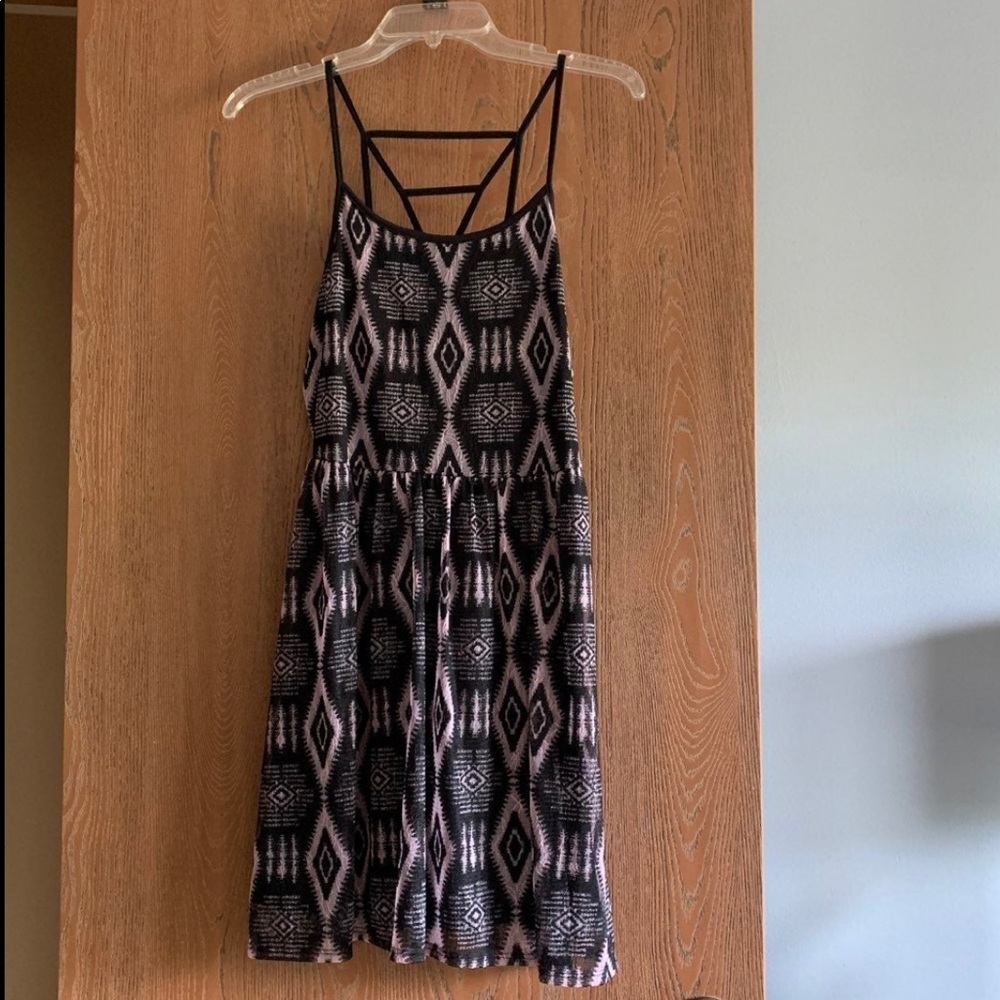 Purple sundress